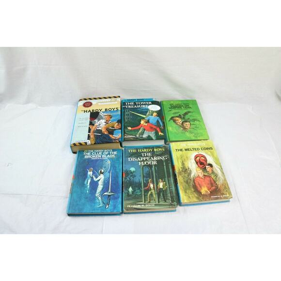 Vintage Lot Of 14 The Hardy Boys Franklin W. Dixon Books 1 Collector's Edition - Picture 2 of 3